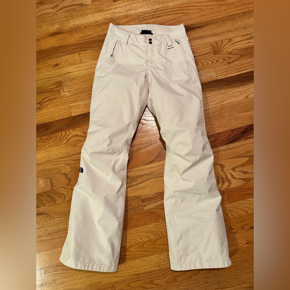 The North Face women’s Sally insulated ski pants gardenia white XS